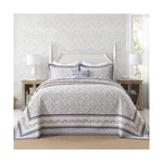 Oversized King Bedspreads 128"X120" - 100% Cotton California Quilt, Vint.... Fixed Price $243.68.