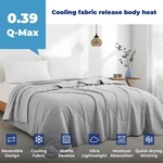 Q-max 0.39 Oversized Summer Cooling Waffle Bed Blanket Comforter Reversible. Fixed Price $60.99.