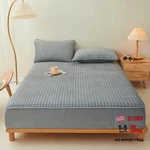 Lweipsqlin Quilted 100% Polyester Fitted Sheets,soft Fleece Twin Gray. Fixed Price $54.34.