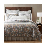 Paseo Road Abbie 2 Piece Quilt Set With Pillow Sham, Gray, Twin Size, Cotton .... Fixed Price $192.50.
