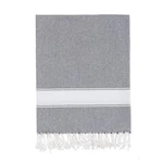Bello Turkish Beach Towel, Soft Cotton Black, Handwoven Peshtemal, 39 X 66.9 In.. Fixed Price $27.95.