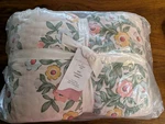 West Elm Pink Chicken Floral Full/queen Quilt - Nwt. Fixed Price $209.00.