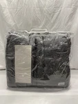 Gingerlily Windsor Silk Coverlet King Size X 106IN Charcoal- New. Fixed Price $469.99.