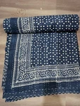 India Kantha Block Print Quilt Handmade Bedspread King 90X108 Inch Throw. Fixed Price $99.00.