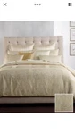 Hotel Collection Patina Full/ Queen Duvet Cover, Gold Tone +1 St Sham As Gift. Fixed Price $129.00.
