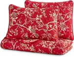 - Floral Quilt Set, Vintage Oriental Asian Flower Modern Botanical Pattern, Reve. Fixed Price $57.99.