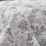Tommy Bahama Coastal King Quilt 3PC Ocean Seashells Starfish Coral Beach House. Fixed Price $149.99.