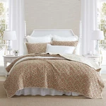 Laura Ashley Cotton Quilt & Sham Sets (loveston-terracotta). Fixed Price $79.99.