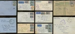 Ceylon WW2 Covers Censored Airmail Fpos ..india Gb East Africa ..priced Singly. Fixed Price $60.50.