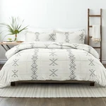 Urban Stitch Pattern Comforter Set By Kaycie Gray Fashion Hypoallergenic. Fixed Price $80.99.