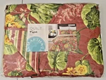 Martha Stewart Pleasant Grove Floral Reversible Twin Quilt 100% Cotton. Fixed Price $79.99.