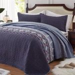 Leaonme Quilt Set Full/queen Size 3 Piece Bedspread Coverlet Lightweight Comf.... Fixed Price $58.03.