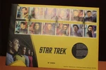 Royal Mail & Mint Star Trek Stamps- Coin Cover No 4854. Fixed Price $150.00.
