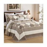 Sahsahcasa 128"X120" 100% Cotton Oversized California King Xl Bedspread Cover.... Fixed Price $243.68.