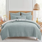 Mills Waffle Quilt And Pillow Sham Set - Levtex Home Full/ Queen. Fixed Price $159.99.