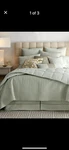 Dransfield & Ross Elizabeth Street Frost King Bed Skirt Nwt 22" Drop $500 Linen. Fixed Price $50.00.
