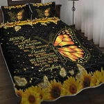 3PCS Black Quilt Set Golden Half Butterfly Alphabet Pattern Bedding Bedroom. Fixed Price $45.86.