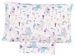 Scientific Sleep Cute Flower Rainbow 100% Cotton Cozy Bed Sheet Twin Unicorn. Fixed Price $56.50.
