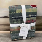 Pottery Barn (1) Winter Dreams Handcrafted Reversible Quilted Pillow Sham King. Fixed Price $59.95.