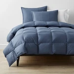 The Company Store Lacrosse Premium Down Light Warmth Comforter 500TC Cotton. Fixed Price $85.00.