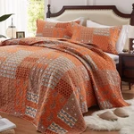 Leaonme Quilt Set Full/queen Size 3 Piece Bedspread Coverlet Lightweight Comf.... Fixed Price $69.17.