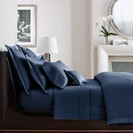 $630 New Ralph Lauren 2 Pc Bedford Quilted Coverlet Flat Sheet Navy Queen. Fixed Price $300.00.