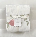 Pottery Barn Love Shack Fancy Pink Embroidered King Cali Duvet Rose Nwt. Fixed Price $239.00.
