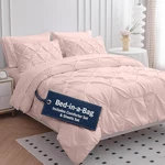Ultra Soft 7-PIECE Queen Comforter Set All Season Bedding Sepia Rose. Fixed Price $83.99.