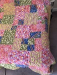 Vintage Queen Shabby Hawaiian Brilliant Colors Pem America Quilt 2 Shams Floral. Fixed Price $229.00.