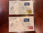 Apollo 14 Unknown Hand-inked 2 Covers Janfeb 1971 Space East Derry New Hampshire. Fixed Price $15.00.