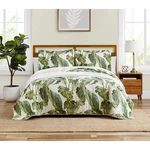 Tommy Bahama Fiesta Palms With Soft Textured Reverse Bedding (green; 3 Piece Set. Fixed Price $60.00.