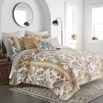 Bertelli Off-white Full/queen Quilt Set Levtex Home. Fixed Price $149.99.