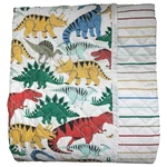 Big One Dinosaur Full Queen Quilt And Shams Set, Colorful Comforter. Fixed Price $72.88.