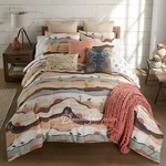 Journey 3PC Comforter Bedding Set From Your Lifestyle By Donna Sharp. Fixed Price $82.00.