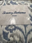 Tommy Bahama King Quilt + 2 Shams Cape Verde White Blue Grey New Reversible. Fixed Price $51.19.