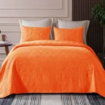 Whale Flotilla Size Quilt Bedding Set, Soft Orange TWIN(68"X88"),. Fixed Price $66.90.