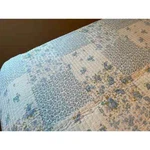 New! Cozy Shabby Chic French Blue Green White Rose Romantic Cottage Quilt Set. Fixed Price $168.32.