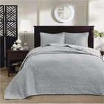 Madison Park Piece Bedspread Set, King, Gray & Shams MP13-2990. Fixed Price $52.79.