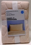 2-PACK Room Essentials Standard Jersey Quilted Pillow Sham (304097) Blush New!. Fixed Price $24.99.