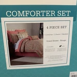 Waverly Comforter Set 4 Piece King Grand Estate - Rouge. Fixed Price $54.97.