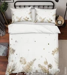3D Pine Branches Cones Plant Quilt Cover Bedding Sets Pillowcases Queen. Fixed Price $78.90.