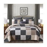 Kaloola Patchwork Queen Quilt, 100% Cotton Lightweight Bedspreads Size .... Fixed Price $143.80.