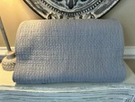 Pottery Barn Ultimate Summer Essential Full/queen Quilt Chambray Pre-owned Read. Fixed Price $132.89.