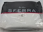 Sferra Emina White Queen Coverlet Set 3PC Raised Cotton Silk Matelass Italy New. Fixed Price $255.00.