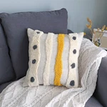Boho Tufted Throw Pillow Cover With Handwoven Stripes, Linen Cotton Simple De.... Fixed Price $30.34.