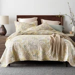 Enasal Cotton Bedspread Quilt Sets, Reversible Bedding Coverlet Comforte.... Fixed Price $105.86.