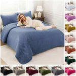 Quilt Throw Coverlet Bedspread Bedding Set + Free 2 Pillow Shams Queen King. Fixed Price $26.99.