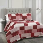 Lush Cor Greenville Quilt Set Red King. Fixed Price $149.99.