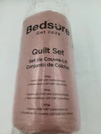 Bedsure Quilt Set King 3 Piece Blush Pink Bedding 1 2 Pillow Shams New. Fixed Price $59.99.