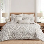 Becker Taupe King/cal Comforter Set - Levtex Home. Fixed Price $159.99.